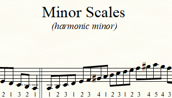 Harmonic Minor Scales for piano .png